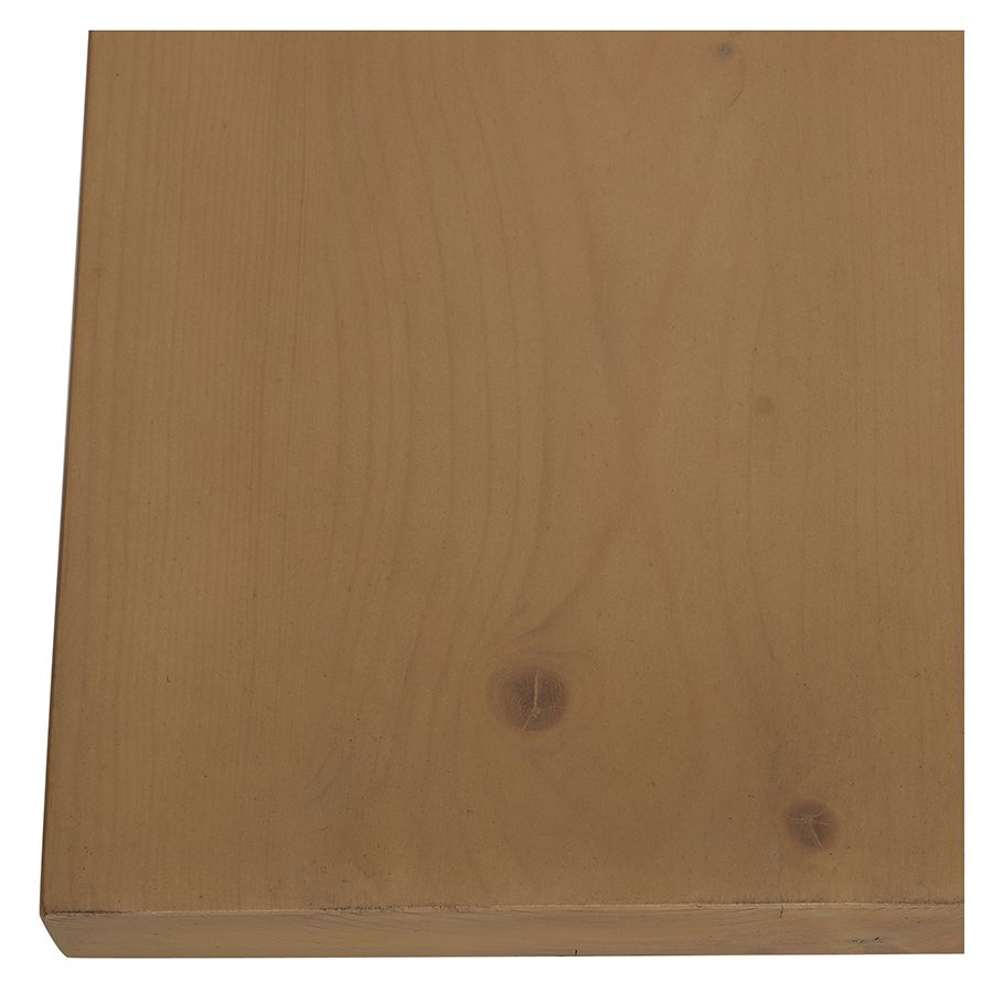 Table rectangulaire extensible en épicéa naturel cendré - Natural