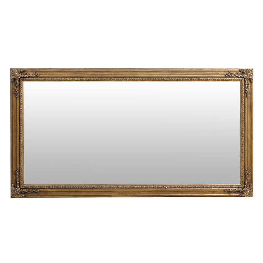 Grand miroir doré - Les Miroirs d'Interior's