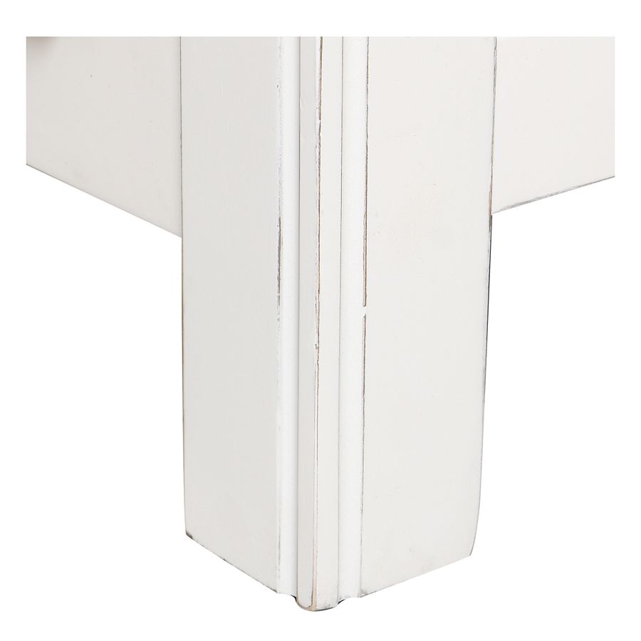 Lit 160x200 blanc avec tiroirs - Rivages