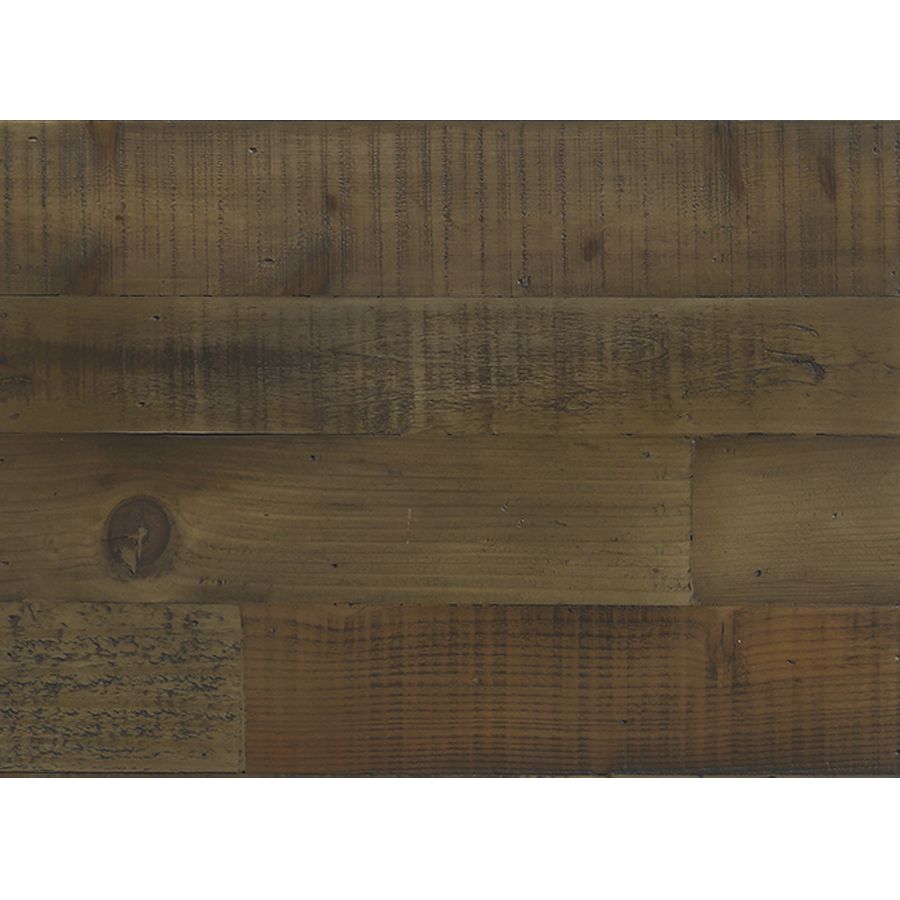 Tables basses gigognes industrielles en bois recyclé naturel grisé - Manufacture