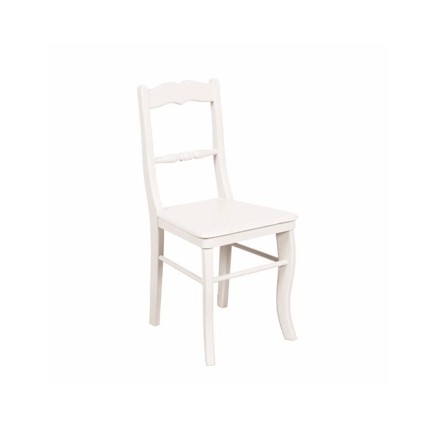 Chaise blanche en bois  Harmonie  Chaises  Interior's