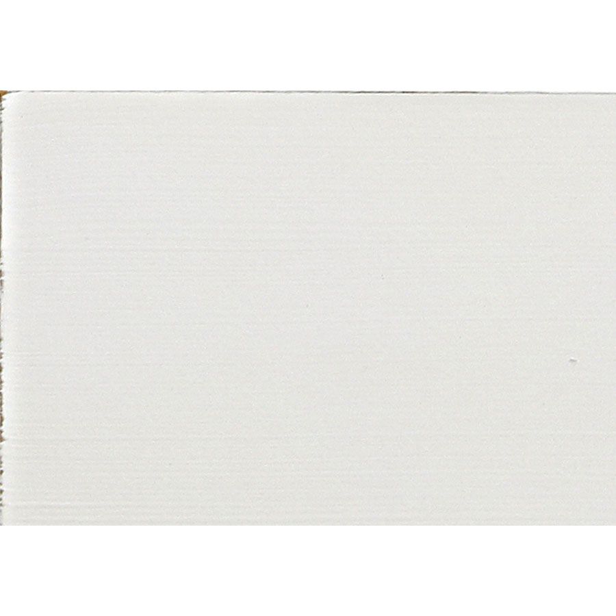 Lit 140x190 en bois blanc vieilli - Romance