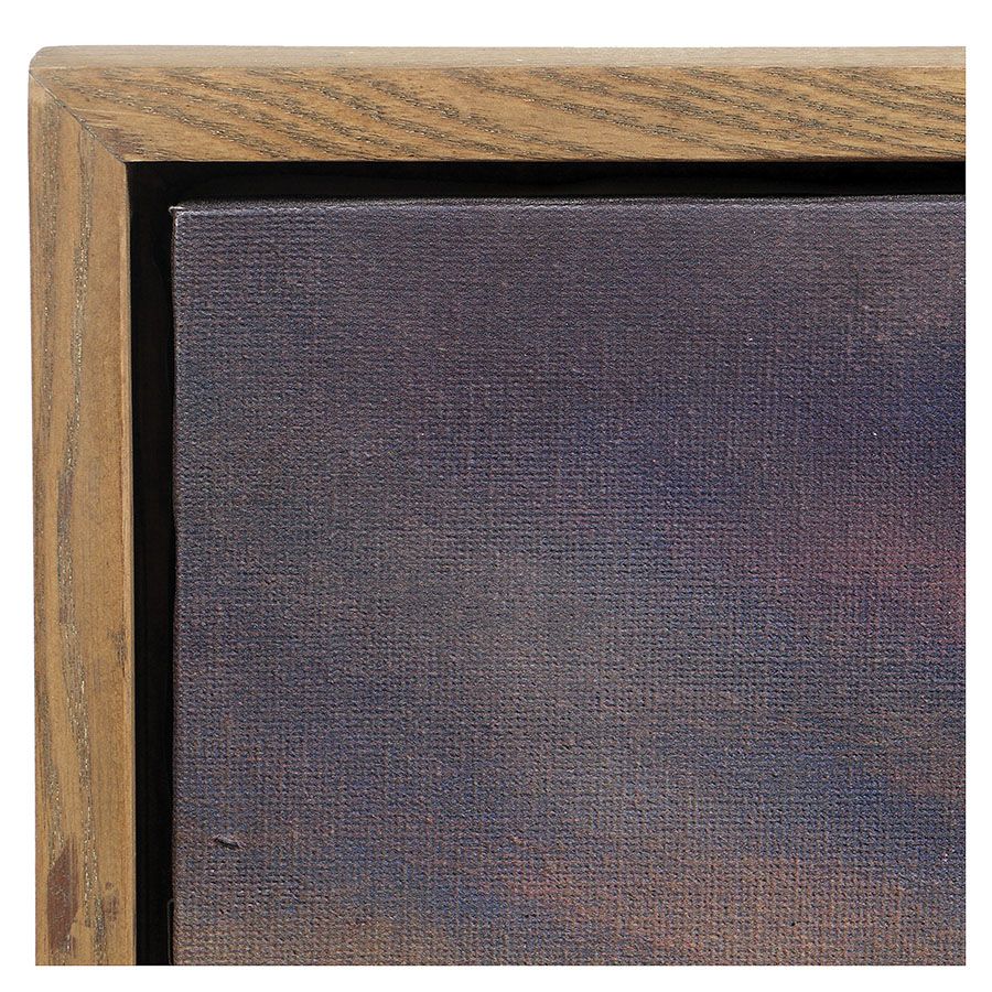 Peinture à l'huile coucher de soleil - 80x64 cm