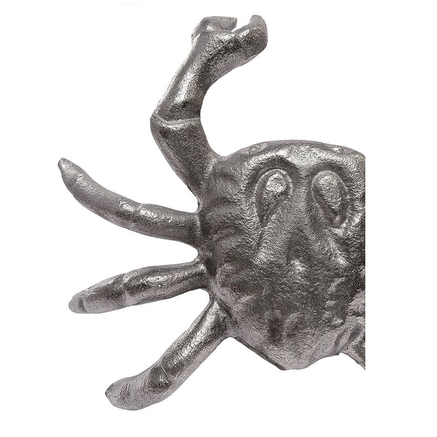 Soldes - Statuette crabe argenté - Interior's