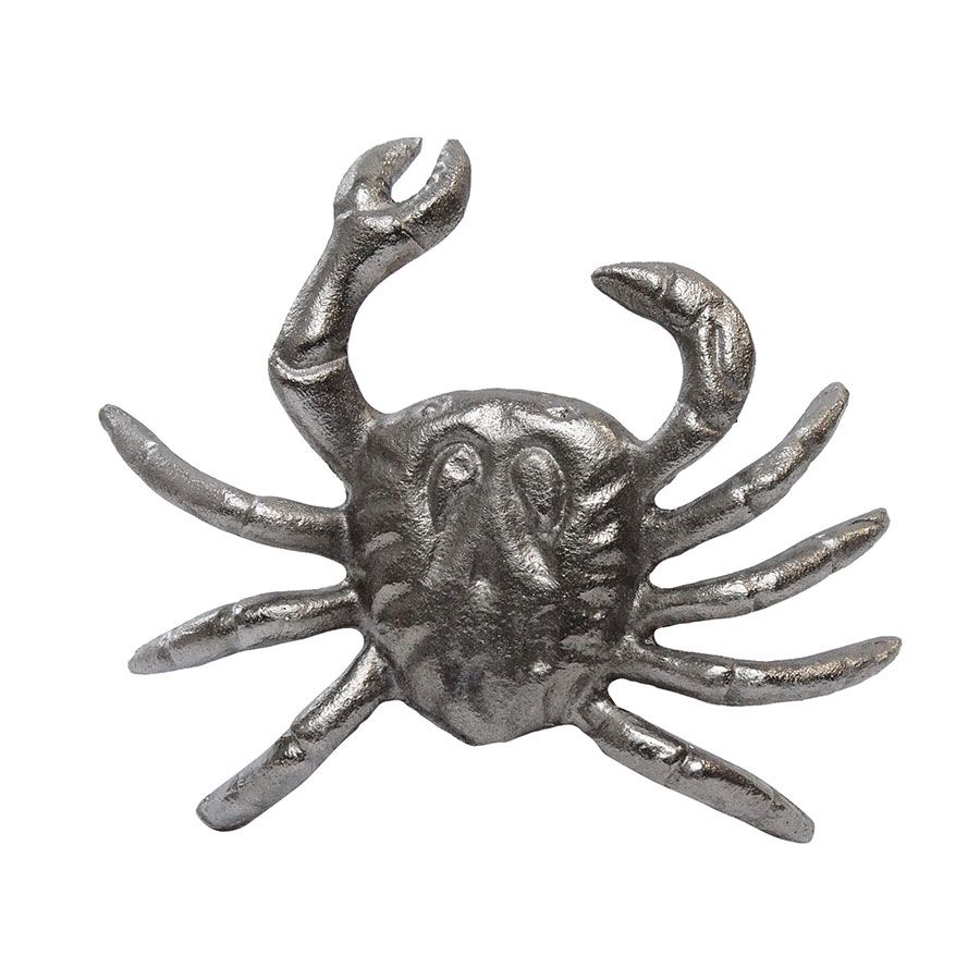 Soldes - Statuette crabe argenté - Interior's
