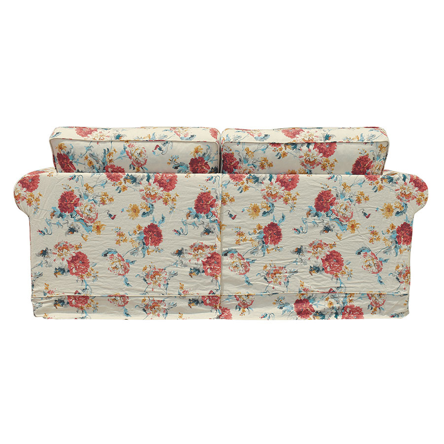 Canapé 3 places en tissu motif fleuri - Crowson
