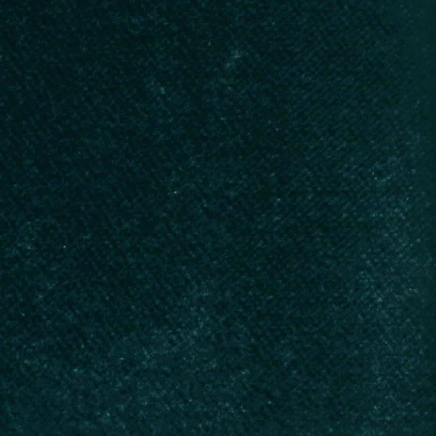 Méridienne en velours bleu paon - Rivoli