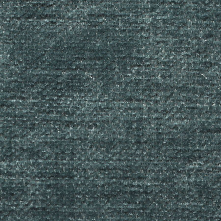 Canapé fixe 3 places en tissu bleu eucalyptus - Wilson