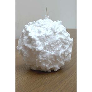 Bougies boules de neige (lot de 4)