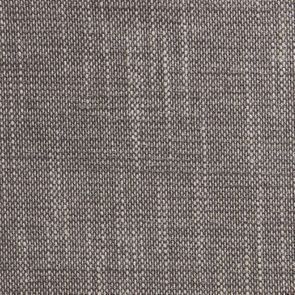 Fauteuil en tissu Gris chambray et finition Château gris argenté - Auguste
