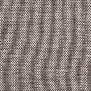 Chaise médaillon en tissu gris chambray - Hortense