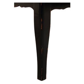 Table basse rectangulaire 1 tiroir noir graphite glossy