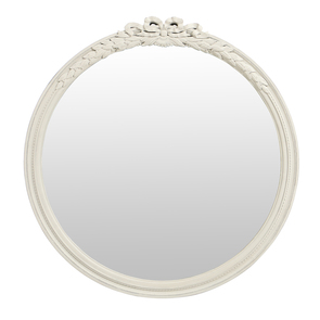Miroir rond Louis XV blanc - Les Miroirs d'Interior's