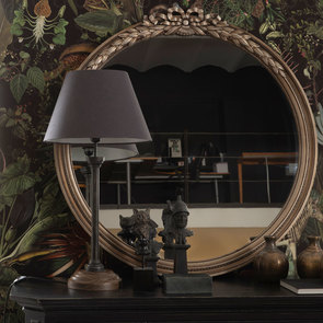 Miroir rond Louis XV doré - Les Miroirs d'Interior's