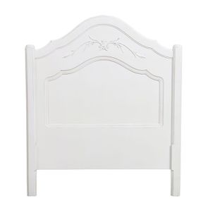 Tête de lit 90 blanche en bois - Lubéron