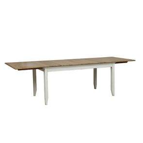 Table extensible blanche en pin 10 personnes - Esquisse - Visuel n°5
