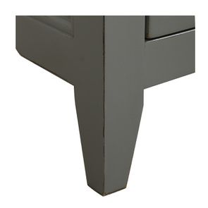 Table basse rectangulaire grise en pin - Esquisse - Visuel n°10
