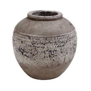 Vase décoratif en ciment