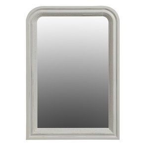 Miroir perlé blanc - Les Miroirs d'Interior's