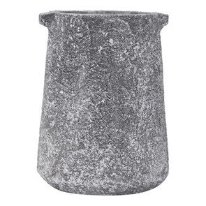 Vase décoratif en céramique aspect ciment
