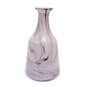 Vase blanc et violet