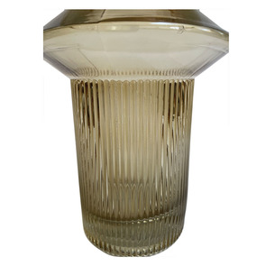 Vase Art Déco doré h30 cm