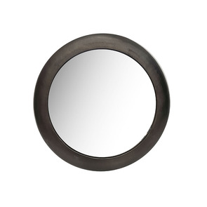 Miroir rond métal d 100 cm