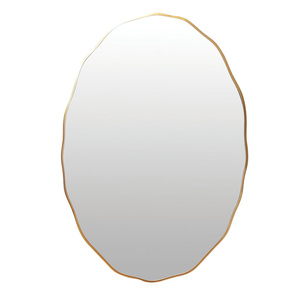 Miroir ovale irrégulier 100x70 cm