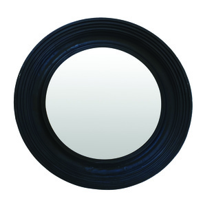 Miroir rond en aluminium (diamètre 75 cm)