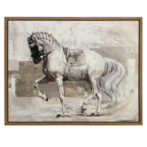 Tableau à l'huile cheval (67,50 x 84,50 cm)