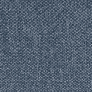 Canapé d'angle fixe gauche en tissu bleu foncé - Leeds