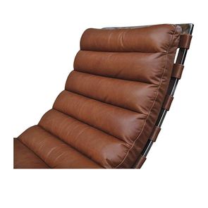 Chaise en cuir marron - Auckland - Visuel n°9