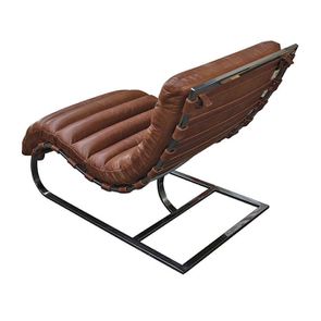 Chaise en cuir marron - Auckland - Visuel n°7