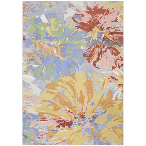 Grand tapis à motif floral 200x300 - Giverny