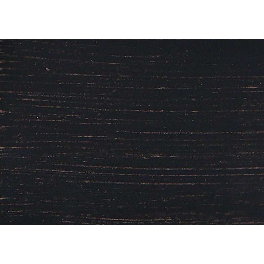 Fauteuil bergère en tissu noir cendré - Césarine